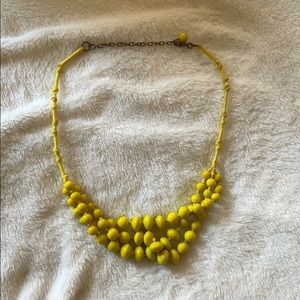 Yellow necklace